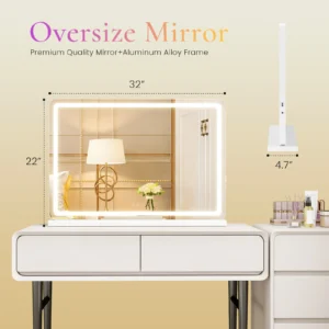 Bathroom Mirror 3 Color Modes