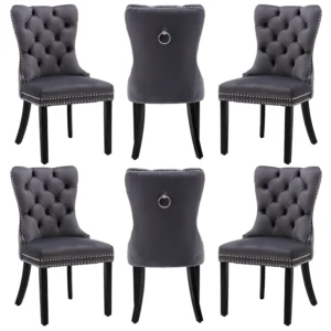 6Leather Dining Chairs